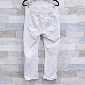 GAP Women's Crisp White Cropped Jeans